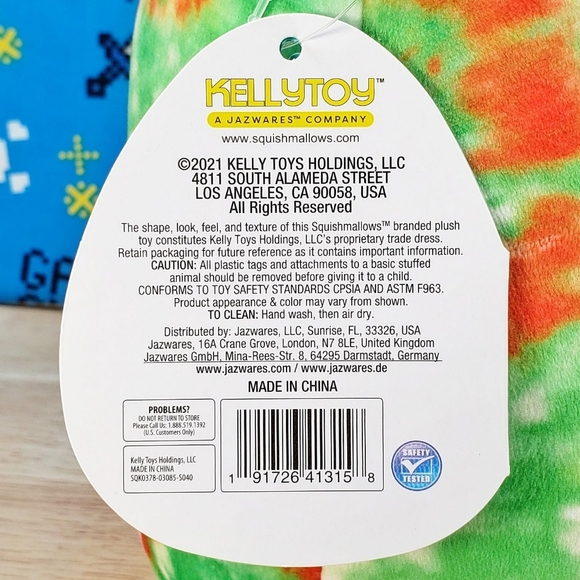 Squishmallow Winifred the Chameleon 7.5" UltraSoft Stuffed Animal Toy Plush NWT - Picture 8 of 8